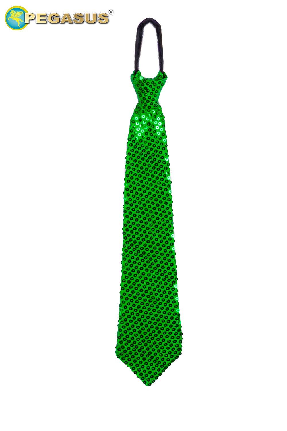 CRAVATTA PAILLETTES VERDE